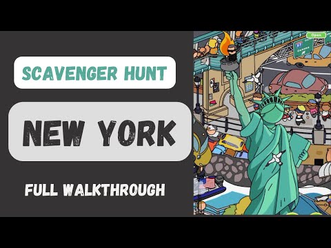 Scavenger Hunt - New York - Level 11 Gameplay 🔍