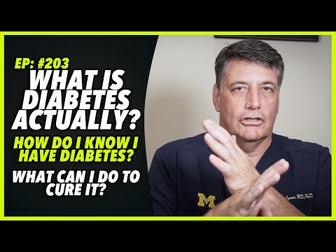 Ep:203 WHAT IS DIABETES ACTUALLY? HOW DO I KNOW I HAVE DIABETES?WHAT CAN I DO TO CURE IT?