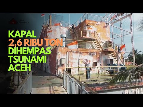 The tsunami swept 5 kilometers away, sending the floating diesel-powered ship crashing into a res...