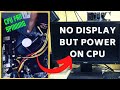 Fixed Computer Turns On But No Display No Signal In Monitor CPU Fan Spinning But No Display