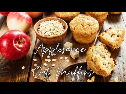EMMA'S BREAKFAST APPLESAUCE OAT MUFFINS
