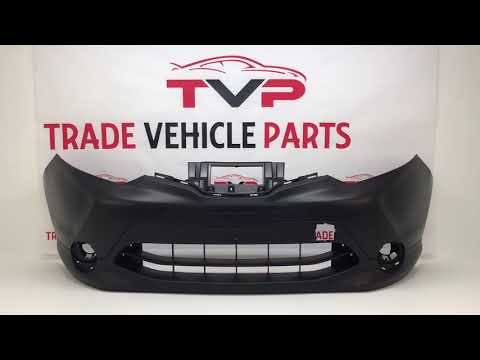 Fits Nissan Qashqai 2014-2017 Front Bumper No Pdc No Lamp Washer Holes video