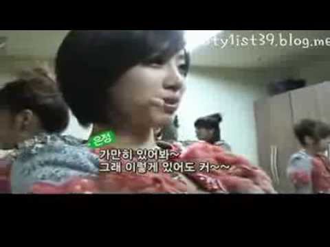 T-ara Hwayoung Sweat time with Eunjung and Soyeon