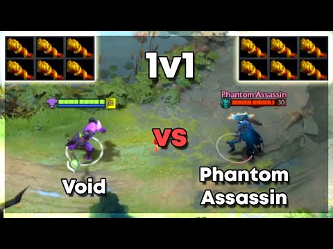 Faceless Void vs Phantom Assassin with 6x MKB | Level 30 Dota 2 1v1 | Who Will Win?