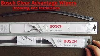 Bosch Clear Advantage Car Wipers