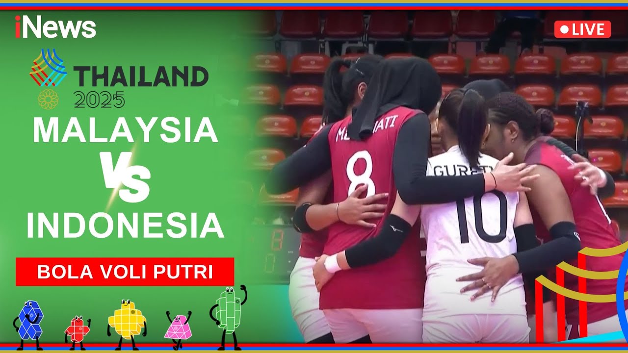 FULL HIGHLIGHTS Malaysia vs Indonesia 0-3 | SEA Games Voli Putri Thumbnail
