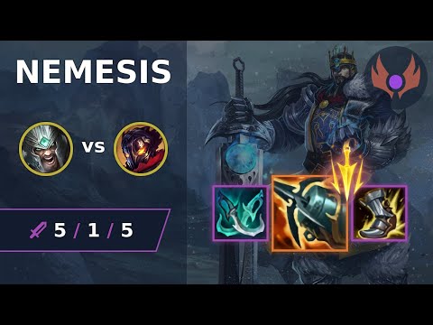 [ Nemesis ] Tryndamere MID vs Viktor | EUW MASTER | LOL Season 2023
