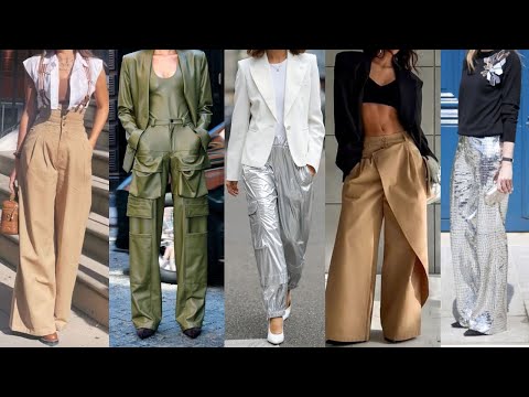 PANTS in FASHION Trend 2025 outfits and combinations with them