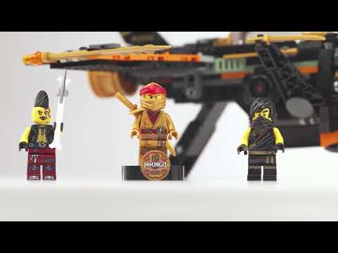 LEGO 71736 NINJAGO Legacy Boulder Blaster Aeroplane Toy - Smyths Toys
