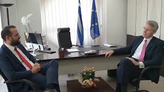 Επίσκεψη Αμερικανού Πρέσβη Τζέφρι Πάιατ, στην Περιφέρεια Δυτικής Ελλάδας
