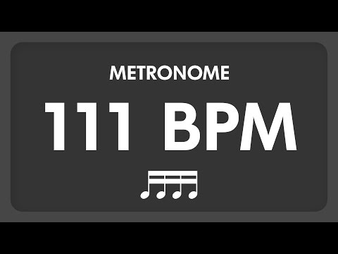 111 BPM - Metronome - 16th Notes