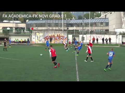 4.kolo Kantonalne lige za KADETE - FA Academica🆚FK Novi Grad 5:1