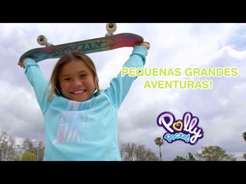 A CANÇÃO DA POLLY COM SKY BROWN 🎸🎶Pequenas Grande Aventuras Polly Pocket Em Português Brasil