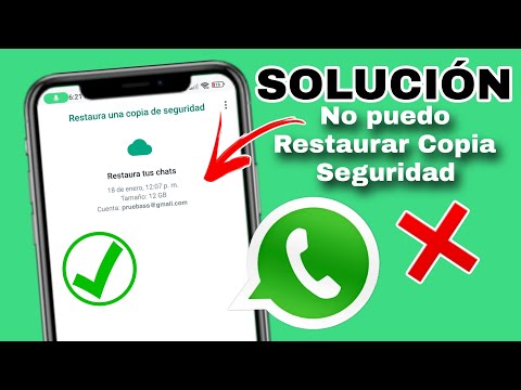 ¿Qué pasa si la copia de seguridad no existe o está corrupta?