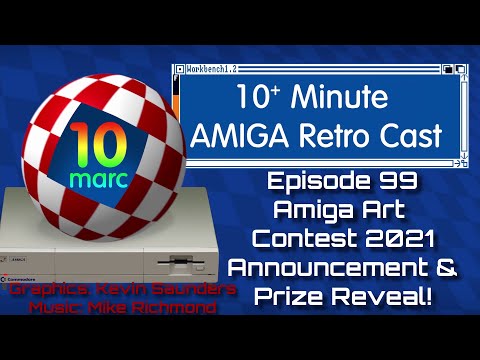 Amiga Art Contest 2021 Announcement & Prize Reveal - Episode 99