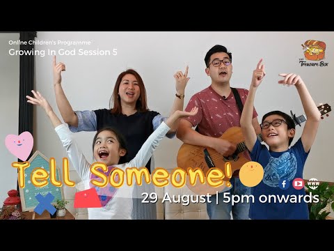 TTB Online Kids' Programme - Session 20 (Tell Someone)