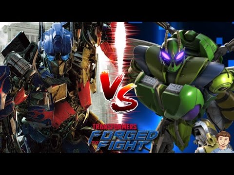 Optimus Prime Vs Waspinator | Transformers Forged to Fight Gameplay Raid