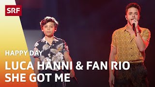 Luca Hänni mit Fan Rio: She Got Me | Happy Day | SRF Musik