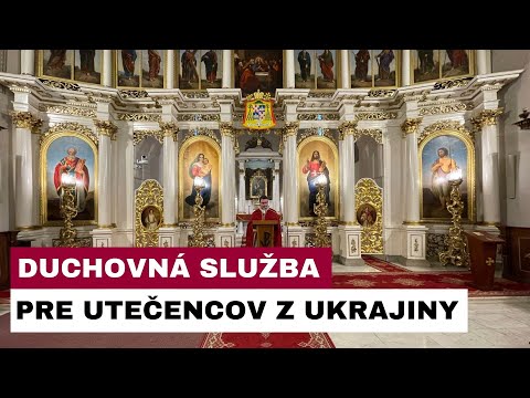 V katedrále v Prešove nájdu utečenci z Ukrajiny pravidelnú duchovnú službu