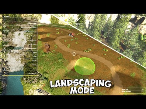 Farming Simulator 19 | LANDSCAPING MODE!!!