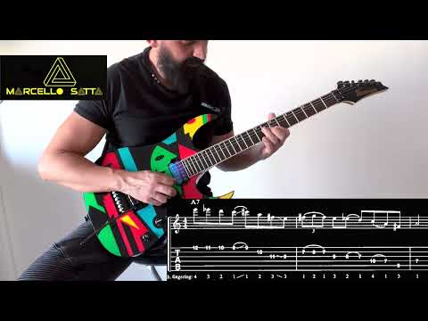 John Petrucci WILD STRINGDOM - Expanding your vocabulary - The chromatic scale EX 49c Ibanez Jpm p1