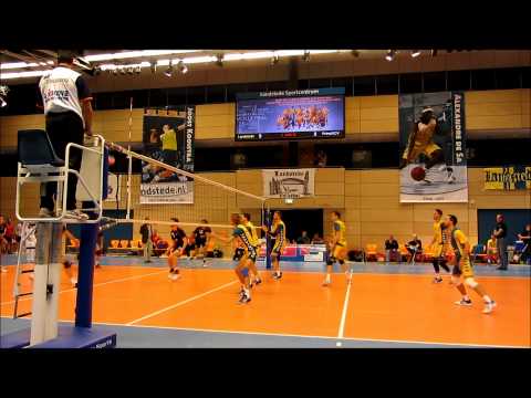 Samenvatting: Landstede Volleybal 3-0 Prins VCV (13-10-2012)