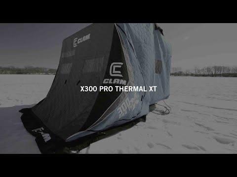 Clam X300 PRO THERMAL XT Fish Trap Shelter Features & Benefits