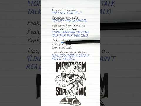 ⚡️🦔 Montagem Supersonic – KHAOS, Jmilton (English Translation + Lyrics) Viral Funk