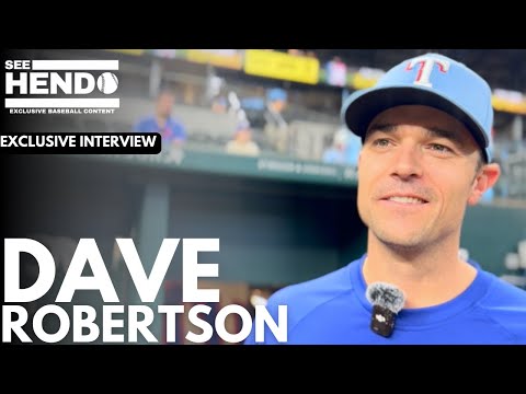 Dave Robertson talks signing with Texas Rangers, bullpens potential & mt Rushmore for MLB pitchers