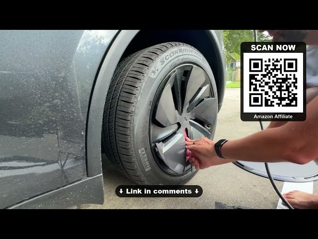 How to Install Tesla Wheel Covers: A Step-By-Step Guide - close-up view