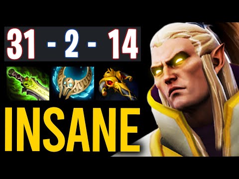 ETHEREAL BLADE + REVENANT'S BROOCH BUILD | EPIC INVOKER 31 KILLS GAME | Dota 2 Invoker