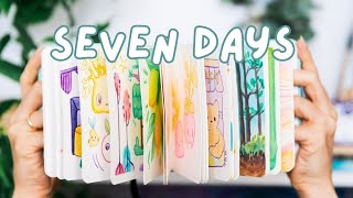 Can I Fill an Entire Sketchbook in 1 Week?
