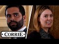 Abi Turns Up To Alfie S Naming Ceremony Shocking Imran Coronation Street