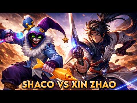 Shaco AP Jungle DESTROYS Xin Zhao 6 KILLS DOMINATION!