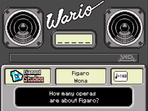 WarioWare DIY Mona's Records - Figaro