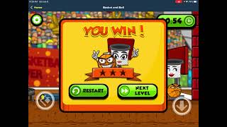 PLAYING BASKET AND BALL IN COOLMATH GAMES!!!!!!(read description)