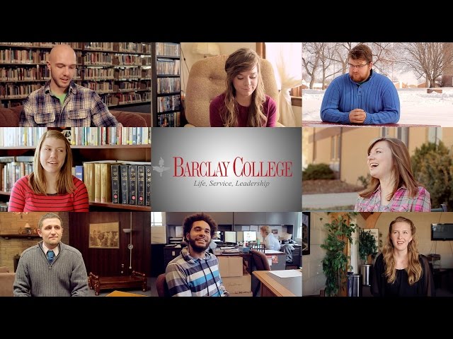 Barclay College vidéo #1
