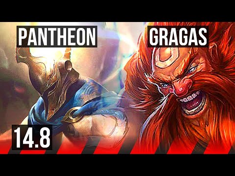 PANTHEON vs GRAGAS (TOP) | 7/2/4 | BR Master | 14.8