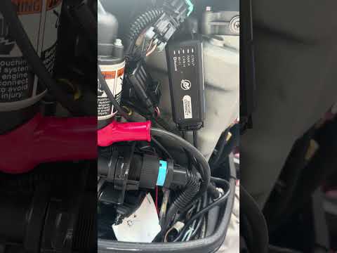 Installing the Mercury SmartCraft Connect to an Optimax engine!  (Previously VesselView)