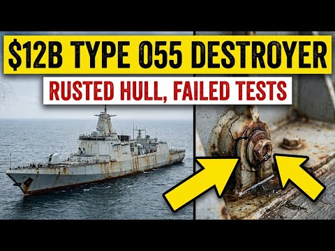 The Type 055 Destroyer: China's 'World-Class' Ship That Struggles in Training