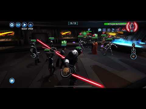 SWGOH Rise of the Empire: Phase 1/2 Dark Side Planet, Left Combat Mission (See Description)