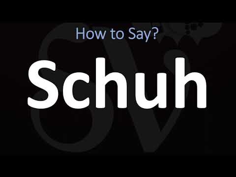 How to Pronounce Schuh? (CORRECTLY)