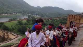 preview picture of video 'Incredible Rajasthan! AMBER FORT JAIPUR ELEPHANT RIDE'