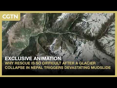 Exclusive animation: Why rescue is difficult after Nepal glacier collapse triggers mudslide