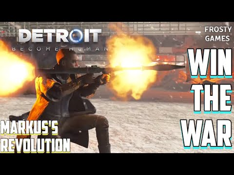 Detroit Become Human: Wie man den Krieg gewinnt (Ende von Markus‘ Revolution)