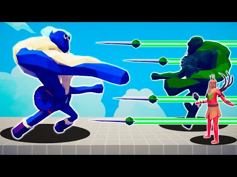 WITCH DOCTOR GOD vs ALL GIANT | TABS - Totally Accurate Battle Simulator