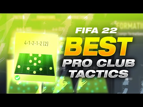 BEST CUSTOM TACTICS | FIFA 22 PRO CLUBS
