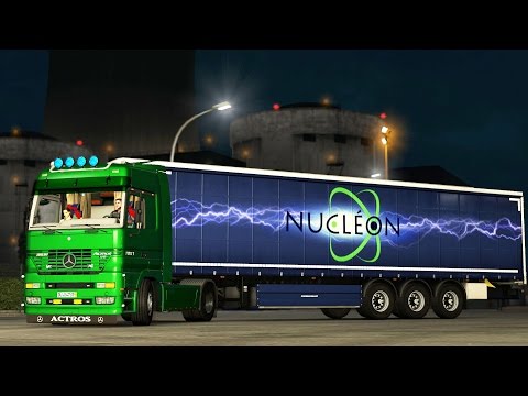 ETS 2 1.26 Mercedes Benz Actros MP1  Civaux - Clermont-Ferrand