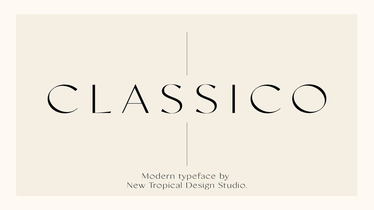 Classico   Serif Font Font Free Download