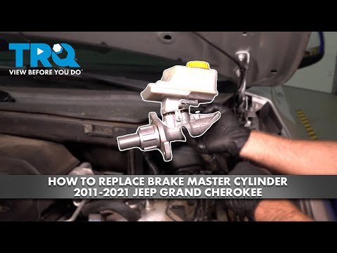 How to Replace Brake Master Cylinder 2011-2021 Jeep Grand Cherokee